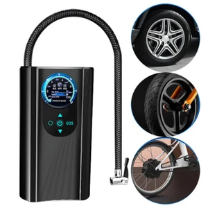 12V Heavy Duty Portable Air Compressor Car Tire Inflator Electric Pump Auto - Picture 1 of 16