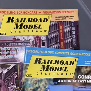 Railroad Model Craftsman 1988 March February Magazine - Picture 1 of 3