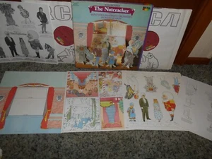 TCHAIKOVSKY The Nutcracker SLATKIN Box Set w/ Diorama Cutouts & Booklet 2 LP BOX - Picture 1 of 9