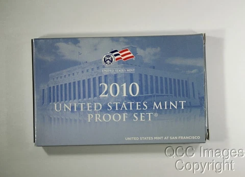 2010 San Francisco Clad Proof Set / OGP Packaging / No Stickers or Writing Cover