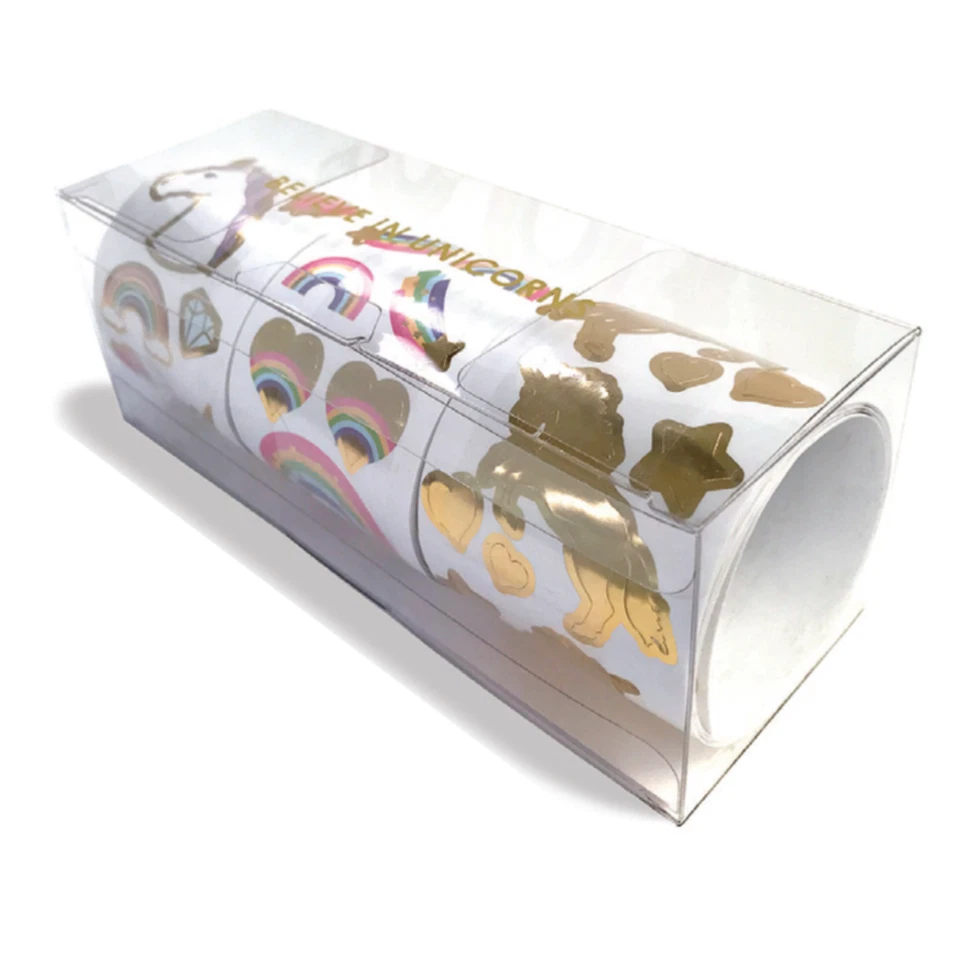 Mrs. Grossman's Believe in Unicorns 3-Roll Sticker Gift Box Set - 175+ Stickers - Image 1 of 1