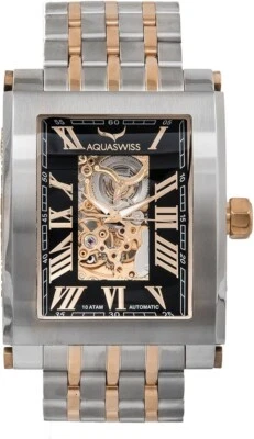 Reloj Hombre Aquaswiss 64XGAS003 Automático Dos Tonos Caja Acero Inoxidable Banda Foto 1 de 4