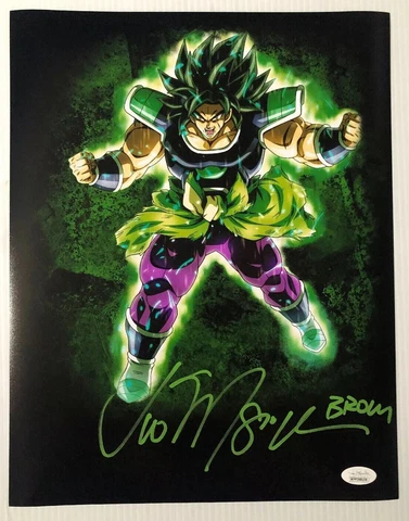 Vic Mignogna Signed Autographed 11x14 Photo Dragon Ball Z Super Broly JSA COA 10 Cover