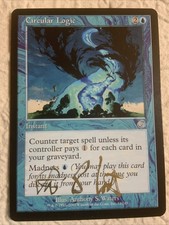 MTG Circular Logic Torment 33/143 Uncommon Signed Artis Proof