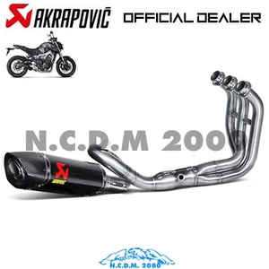 AKRAPOVIC EXHAUST SCARICO COMPLETO YAMAHA FZ9 MT09 MT-09 XSR 900 S-Y9R2-AFC - Imagen 1 de 12