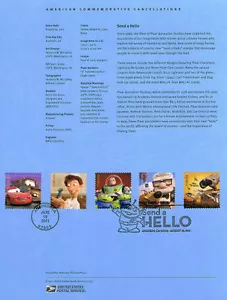 #1133 Forever Send A Hello #4553-57 página de recuerdos - Imagen 1 de 1