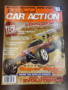 Vintage Radio Control Car Action RCCA March 1993 RC - Picture 1 of 2