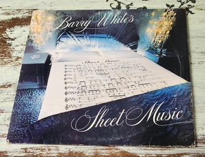 VG Barry White's Sheet Music (1980) Unlimited Gold – FZ 36208 Vinyl, LP, US - Picture 1 of 4