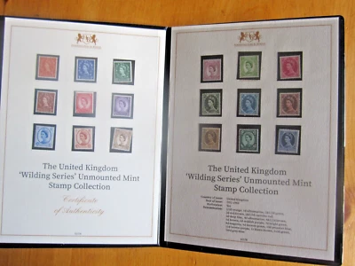 Brtitish Stamps Wilding Series Unmounted Mint from Harrington & Byrne Folder - Image 1 of 4