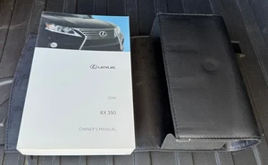 2014 14 Lexus RX350 RX 350 COMPLETE OEM Owner + Navigation Manual Set + Case - Picture 1 of 7