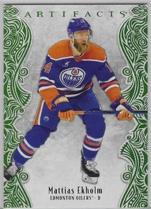MATTIAS EKHOLM 2025-26 UPPER DECK ARTIFACTS LIME GREEN - Picture 1 of 2