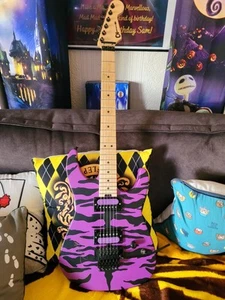 Charvel Satchel Signature Pro-Mod DK22 in Satin Purple Bengal - Picture 1 of 6