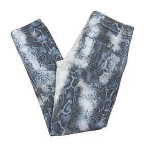 Jeans ajustados Gigi Moda estampado animal elásticos hechos en Italia blanco azul PEQUEÑOS - Imagen 1 de 9