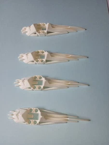 4 Bionicle Lego 57561 in weiß Fuß Füße Barraki Pridak Stil Sie erhalten 4 Stück - Bild 1 von 24