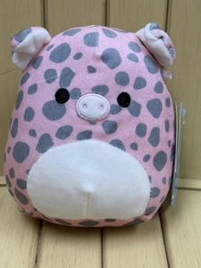 NUEVO Squishmallows 5" pulgadas Aquitania el cerdo manchado rosa Squishmallow - Imagen 1 de 9
