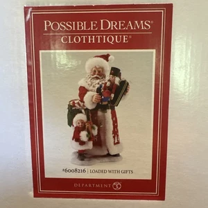 Tela Possible Dreams cargada de regalos #6008216 RARA - Imagen 1 de 3