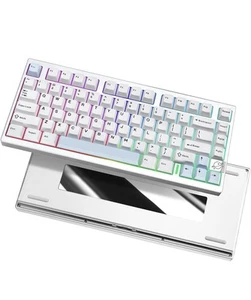 YUNZII AL75 75% Gaming Keyboard, Aluminium Wireless Mechanical Keyboard - Afbeelding 1 van 6