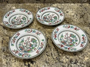 Vintage Johnson Brothers Indian Tree Shallow Soup Pasta Salad Bowls England - Picture 1 of 8
