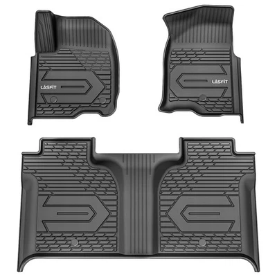 For Chevy Silverado/GMC Sierra 1500 2019-2026 Denali Crew Cab Floor Mat Liners Foto 1 de 4