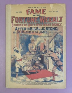 Fame and Fortune Weekly No. 1075 After the Big Blue Stone Vintage 1926 - Bild 1 von 6