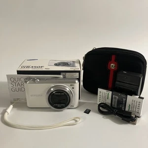Samsung WB Series WB350F fotocamera digitale 16,3 megapixel - pacchetto bianco - Foto 1 di 20