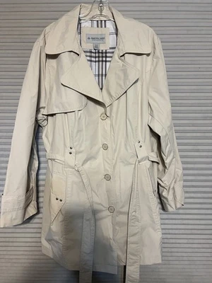 Gabardina vintage Weather Tamer con cinturón para mujer talla 2X Foto 1 de 2