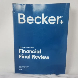 Becker Professional Education CPA Exam Review V 3.6 Financial Final Review 2020 - Bild 1 von 5