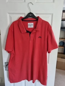 (N) The Weird Fish Red Polo Shirt Size 2XL - Picture 1 of 4