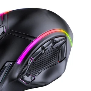 Wired Gaming Mouse 6 Levels Adjustable Resolution High Efficiency Programmable - Picture 1 of 13