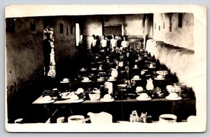 RPPC 1916 Texas TX Camp Palro Thanksgiving Fotografie Fotokarte - Bild 1 von 2