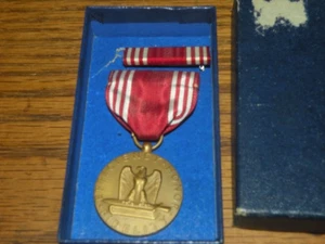 Vietnamkrieg Armee Good Conduct Medaille, Band mit Box Vintage Militärgeschichte - Bild 1 von 7