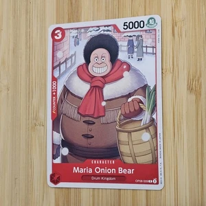Maria Onion Bear Drum Kingdom 1PC ONE PIECE OP08-009 CARD GAME  - Bild 1 von 2