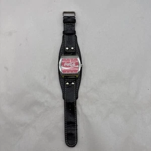 Vintage Coca-Cola Armbanduhr Square American Advertising Large USA Watch - Bild 1 von 8