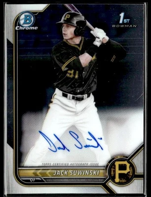L33,694 -   2022 Bowman Chrome Prospect Autographs #CPAJS Jack Suwinski Auto - Image 1 of 2
