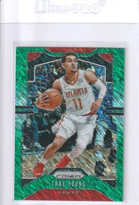 Panini Prizm FOTL 2019-20 Trae Young Green Shimmer Prizm/25 #31 Hawks - Imagen 1 de 2