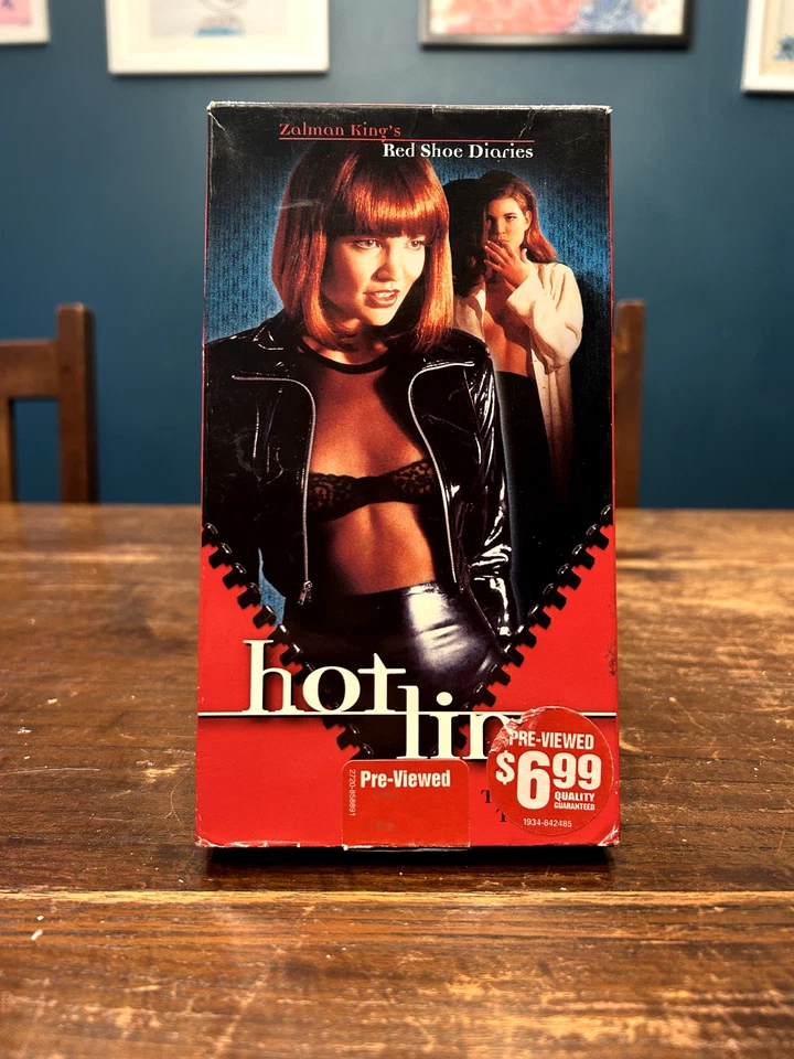 Zalman King's Red Shoe Diaries HOT LINE (VHS) - Showtime - Erotic Thriller Foto 1 de 1