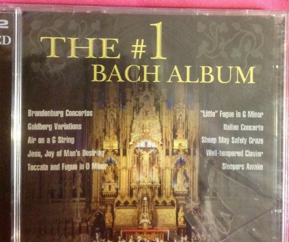 The # 1 Bach Album 2 CD Set Various Artists Decca 5273083 Still