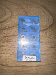KYOCERA CARBIDE INDEXABLE INSERTS TKF16L38005MR PR1535 QTY 10 INSERTS - Picture 1 of 2