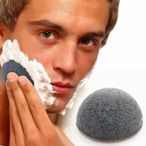 Konjac Bamboo Cleansing and Exfoliating Face Sponge - Picture 1 of 5