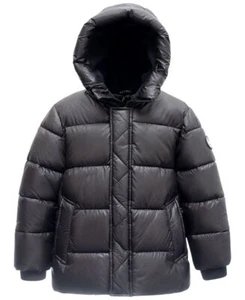 Michael Kors BLACK Toddler & Little Boys' Heavy Weight Puffer Jacket, US 7 - Picture 1 of 2