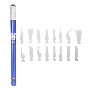 17en1 Ensemble Réparation Kit, Levier Barre pour Écran Colle Bleu - Photo 1 sur 7