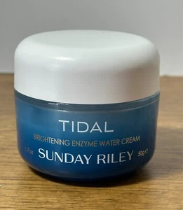 Crema de agua enzima iluminadora Sunday Riley TIDAL 1,7 oz 50 g nueva sin caja sellada nueva - Imagen 1 de 5