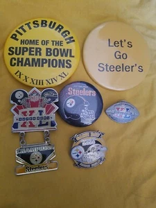 vintage pittsburgh steelers Pins - Picture 1 of 7