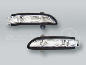 Door Mirror Turn Signal Lamps Lights PAIR fits 2007-2009 MB E-class W211 - Bild 1 von 2