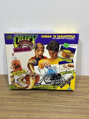 Creepy Crawlers Mold Pack Cobra ‘N Tarantula Series 7 9819 Rare 1994 - Image 1 of 4