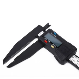 150mm/300mm Digital Electronic Caliper Carbon Ruler with Long Jaw Measuring Tool - Picture 1 of 14