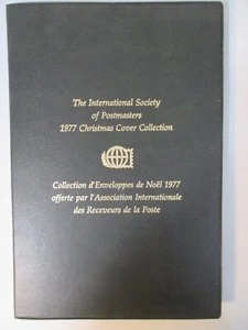 The International Society of Postmasters 1977 Christmas Cover Stamp Collection - Picture 1 of 8