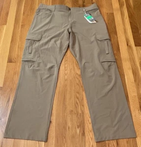 Neu mit Etikett Arctic Cool Herren Cargohose, sofort kühlend Stretch Arbeitskleidung 40 x 32 khaki - Bild 1 von 7