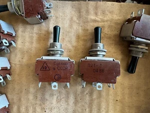 Toggle SWITCH P2T-3 Made in USSR NOS ! Lot 2 pcs.+ - Picture 1 of 3