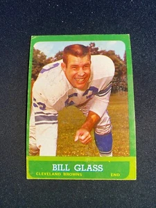 1963 TOPPS FOOTBALL #20 BILL GLASS (SP)!! $1 SHIPPING!! - Picture 1 of 2